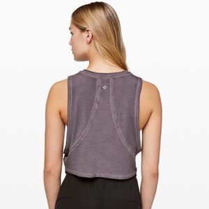 Lululemon Muscle Love Crop Tank *Fade (Washed Lunar Rock)